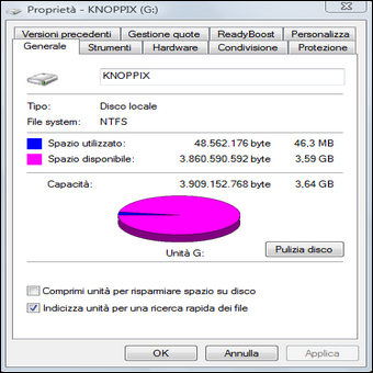 hard disk volume non riconosciuto